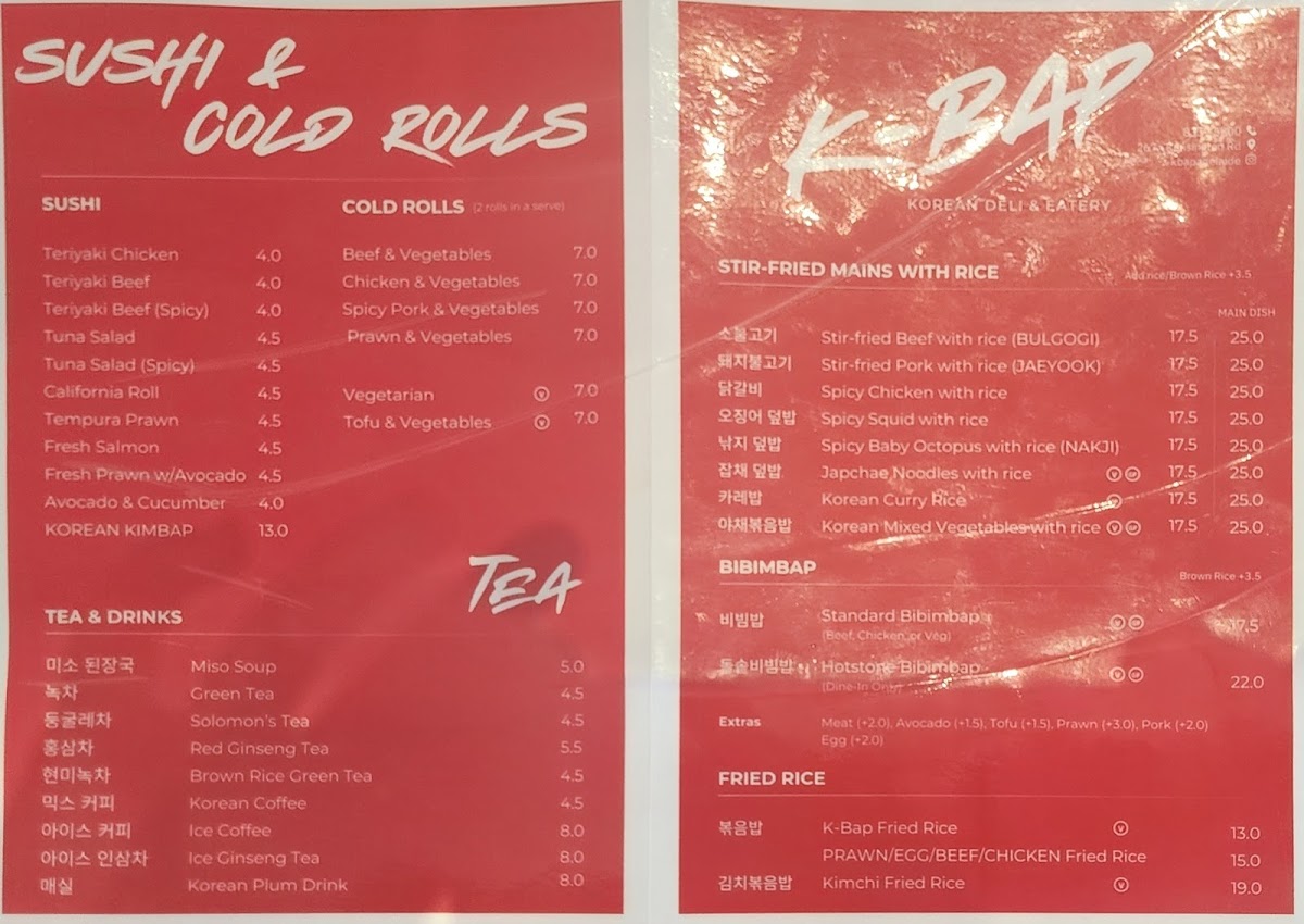 Menu K- Bap Korean Food-6